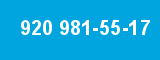 920 981-55-17 920 981-55-17